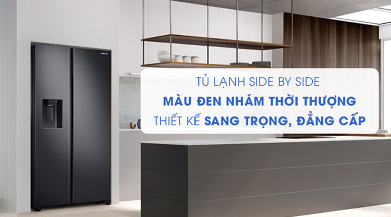 Tủ lạnh Samsung Inverter 617 lít RS64R5301B4/SV - Điện Máy Toàn Năng