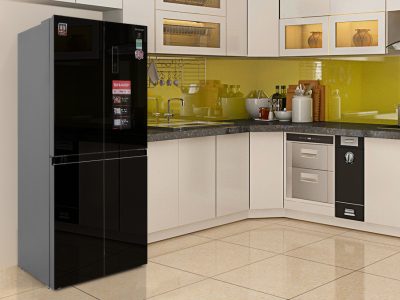 Tủ lạnh Sharp Inverter 401 lít SJ-FXP480VG-BK