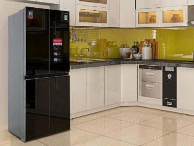 Tủ lạnh Sharp Inverter 362 lít SJ-FX420VG-BK