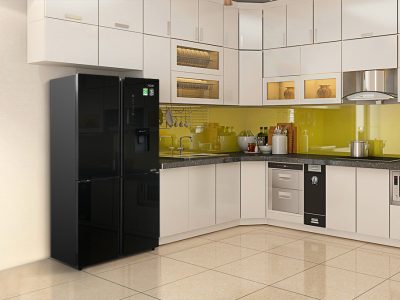 Tủ lạnh Aqua Inverter 456 lít AQR-IGW525EM GB